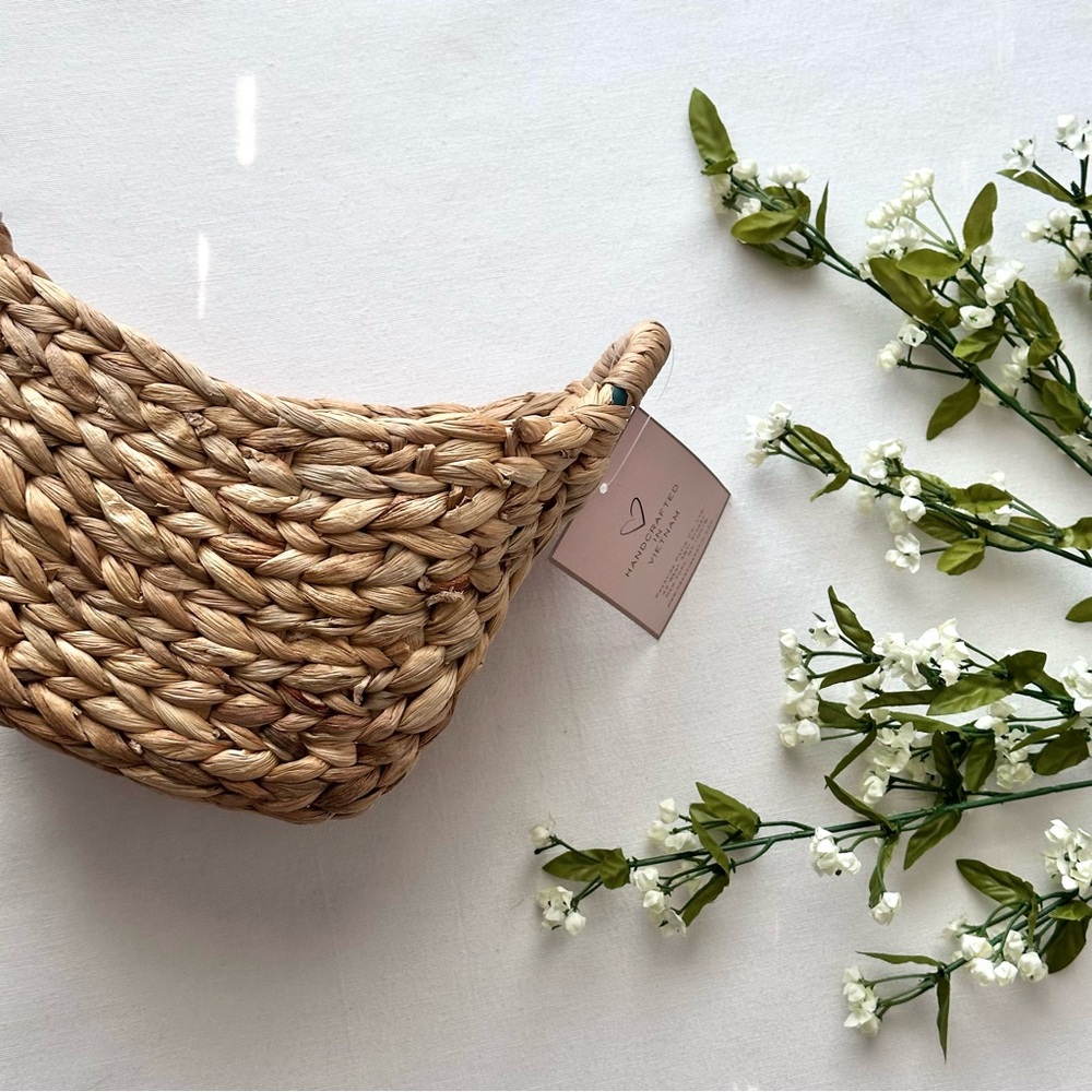 Small Natural Woven Basket